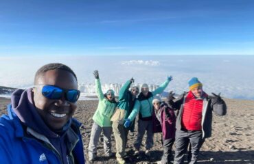 climbing Kilimanjaro